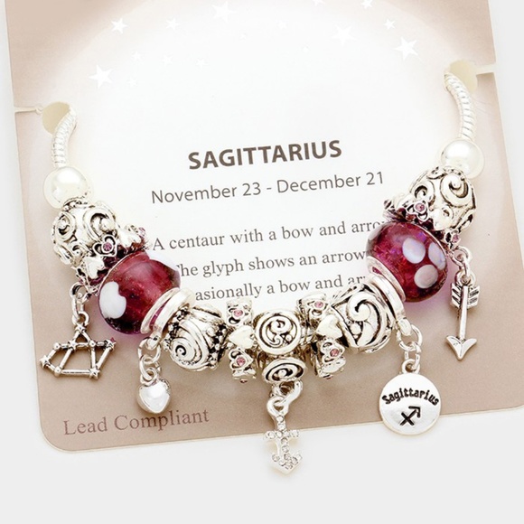 Jewelry Sagittarius Zodiac Charm Bracelet Poshmark